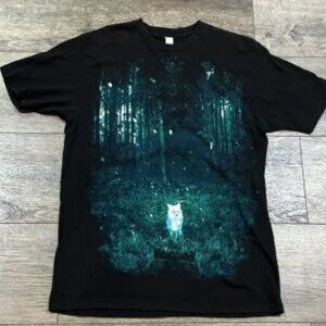 Y2K Daisy Brand New Fall 2009 Tour Black Graphic T-Shirt - Adult Size Large